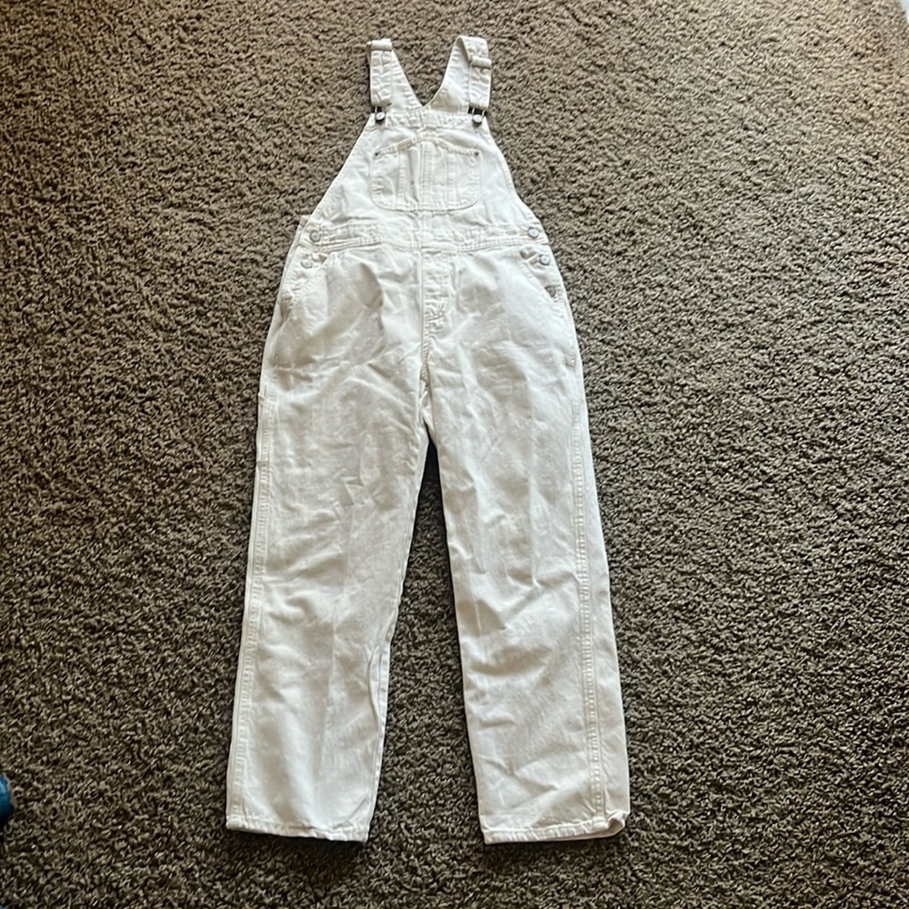 Old Navy Overalls - White/Cream Size 4